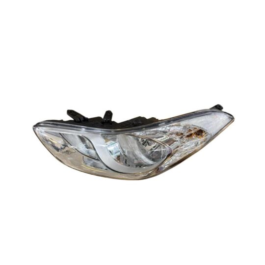 Hyundai Elantra 2012-2016 headlight assembly, clear halogen headlamp, OEM-fit replacement