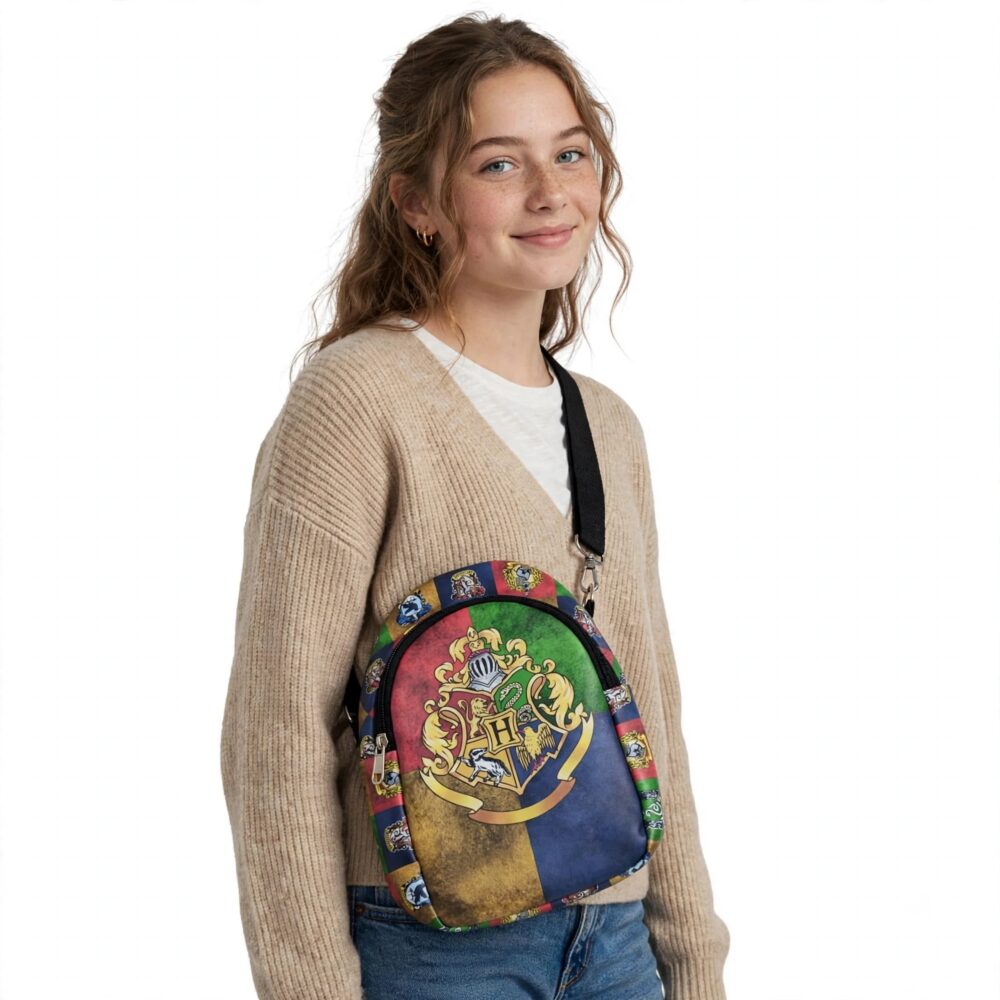 Hogwarts Crest Printed Backpack – view 5