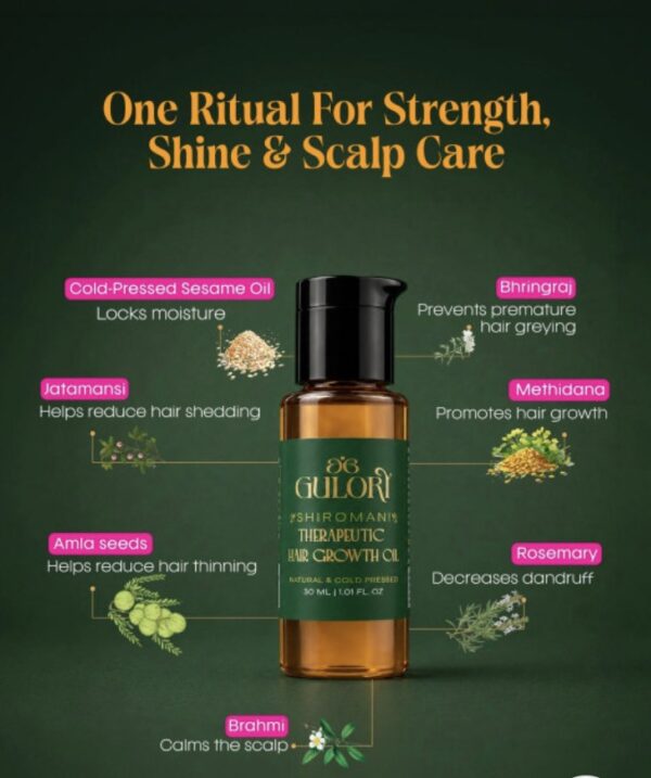 Gulori Shiromani hair oil ingredients and benefits
