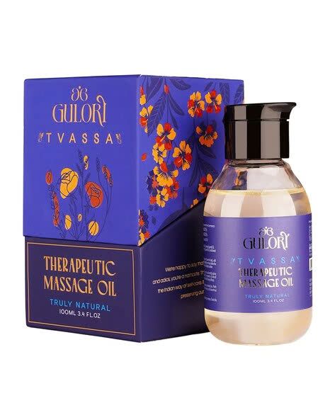 Gulori Tvassa Therapeutic Massage Oil 100 ml bottle and box