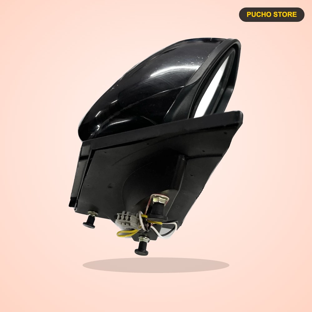 Honda Amaze / Brio / Mobilio Side Mirror - Motorised with Coupler (Black, Type 1)