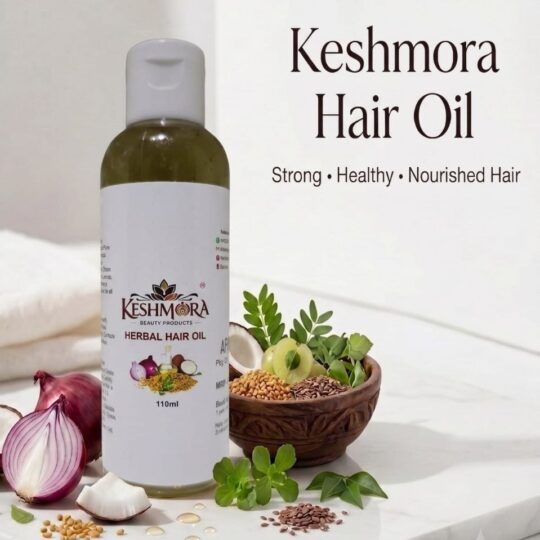 Keshmora Herbal Hair Oil 110 ml bottle