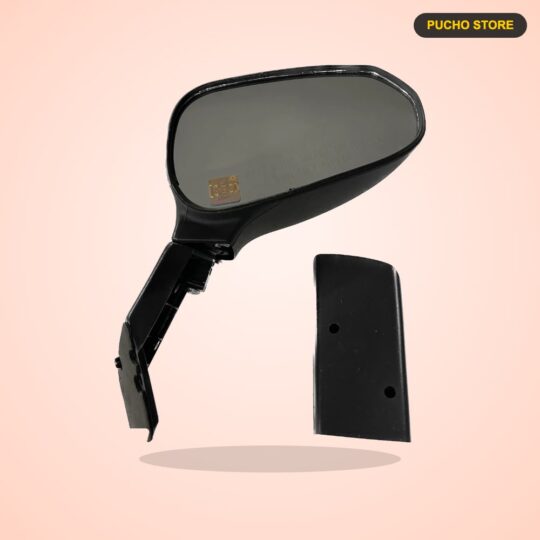 Tata Nano Side Mirror - Old Model, Non-Adjustable (Black)