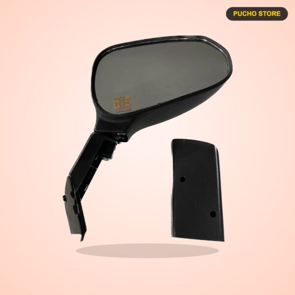 Tata Nano Side Mirror - Old Model, Non-Adjustable (Black)