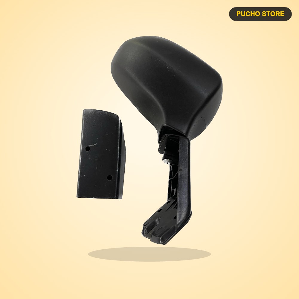 Tata Nano Side Mirror - Old Model, Non-Adjustable (Black)