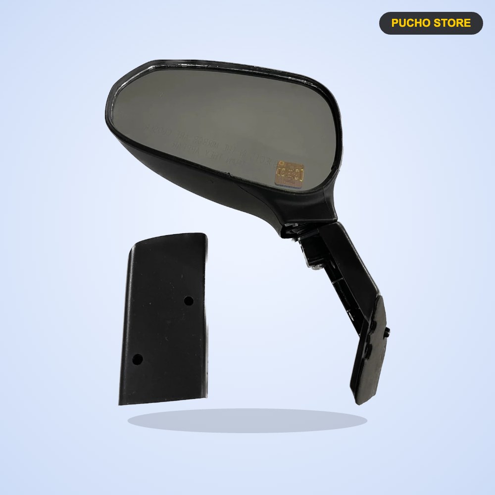 Tata Nano Side Mirror - Old Model, Non-Adjustable (Black)
